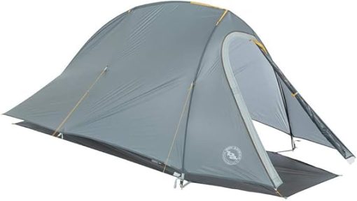 Big Agnes Fly Creek HV UL1 Tent Footprint for Bikepacking Gray 1 Person - Image 2