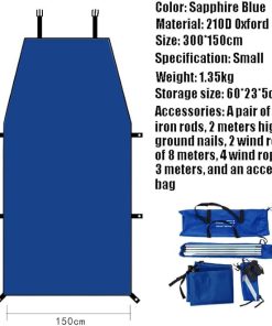 SEAT Arosa Cordoba Exeo Camping Tarpaulin Waterproof Car Awning 2