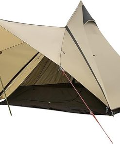 Spacious 3-4 Person Portable Camping Teepee Tent for Outdoor Adventures
