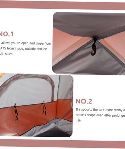 Oxford Cloth Beach Tent Portable Shade Camping Plasters Material 2