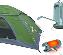 Rechargeable Camping Light with 10000mAh Battery for Outdoor Use