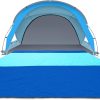 Blue 3-Person Dome Camping Tent with Rain Fly for Outdoor Adventures 3
