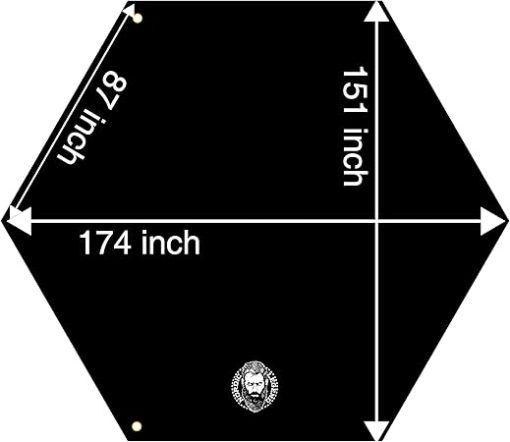 Quick Set Insulated Floor Shelter Footprint Mat Tarp for Outdoors - Image 2