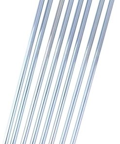 Outdoor Tent Pole Support Frame Kit 2Pcs 4 Section Canopy Rods