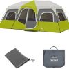 CORE 12 Person Instant Cabin Tent Footprint and Tent Kit Included