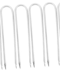 KESYOO Outdoor Swing Ground Anchors 8pcs U Shaped Tent Pegs