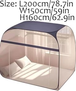Portable Double Door Polyester Mosquito Net Tent for Outdoor Use 2
