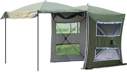 Car Tailgate Tent Awning Rainproof SUV Rear Extension with Screen