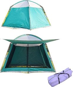 Camping Tent with Awning Cover for 5-8 People Ideal for Outdoors