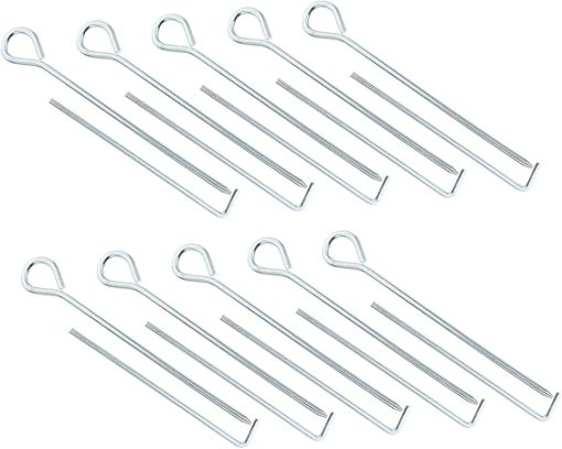 20 Camping Ground Pegs Tent Stakes with Smooth Tips for Outdoor Use