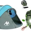 UNIMEIX Beach Canopy Sun Shelter with Blanket and Carry Bag UPF 50+ 4