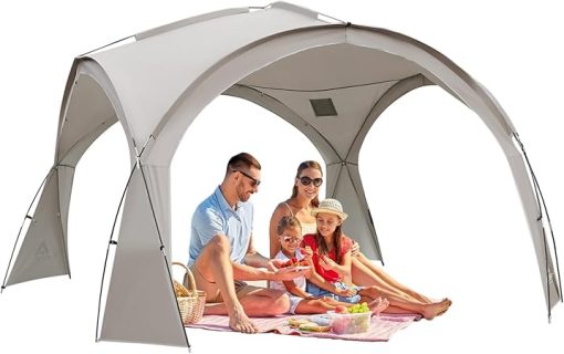 Large Beach Tent for 6-8 People UV Protection Ideal for Camping