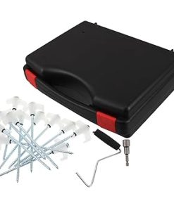 Heavy Duty VOSAREA Tent Stakes for Camping and Beach Canopies