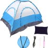 190t Polyester UPF 50 Beach Tent for 2-3 People with Large Door 3