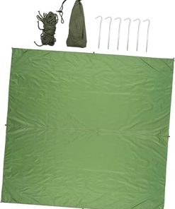 Mikikit Outdoor Tarp Canopy Tent for Camping Hiking and Beach Use