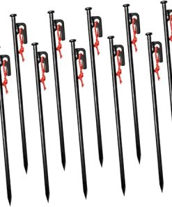 KESYOO 10pcs Heavy Duty Tent Ground Pegs for Camping and Hiking