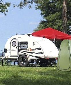 Camping Shower Tent Outdoor Privacy Shelter with Storage Bag 2