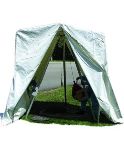 Sellstrom Outdoor Welding and Confined Space Tent, 6.5′ Height, 6.5′ Wide, 6.5′ Length, PVC Fabric, Universal, S97260 2
