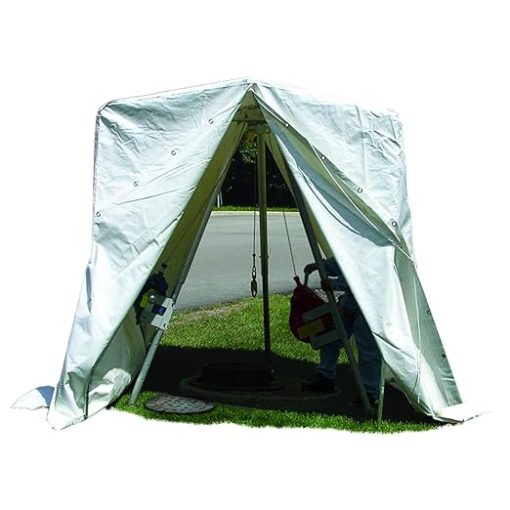 Sellstrom Outdoor Welding and Confined Space Tent, 6.5' Height, 6.5' Wide, 6.5' Length, PVC Fabric, Universal, S97260 - Image 2