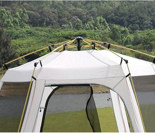 Family Beach Tent for Camping 3-8 People Easy Setup Solar Shelter - Image 2