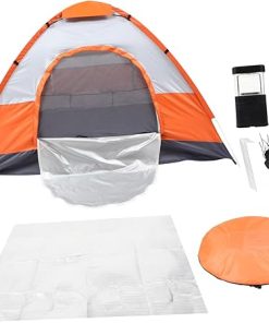 Beach Tent Large Space for Outdoor Activities Includes Handbag and Stakes