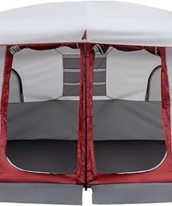 10 Person Family Cabin Tent 2 Rooms Adjustable Ventilation Storage