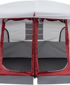 Spacious 10 Person Family Cabin Tent with Storage Pockets for Camping