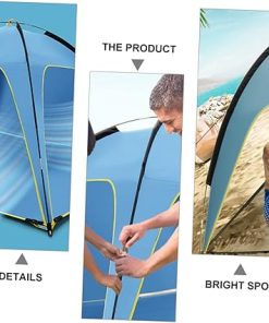 Family Friendly Quick Opening Rainproof Beach Tent with 3 Sided Ventilation 2