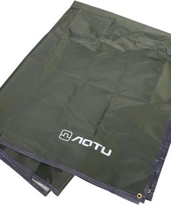 BESPORTBLE Tent Ground Pad Waterproof Outdoor Tarp Oxford Camping Mat Tent Pegs Dry Comfortable Versatile Use