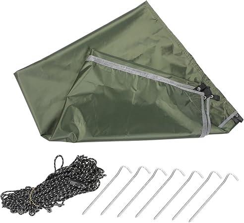 KESYOO Waterproof Picnic Camping Tarpaulin Outdoor Tent Set KESYOO Waterproof Picnic Camping Tarpaulin Outdoor Tent Set