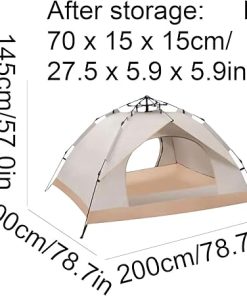 Portable Quick-Open Camping Tent Easy to Install Multifunctional Tent 2