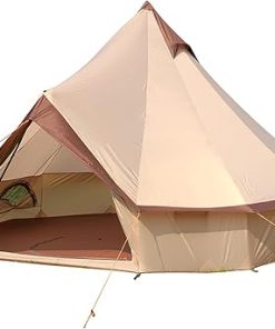 Waterproof Tent for Family Camping: Spacious Yurt for 3-10 People