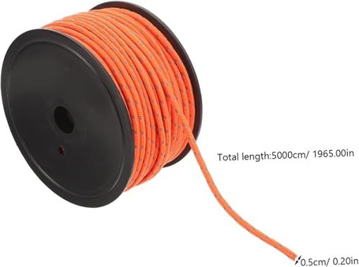 Reflective 5mm Camping Tent Ropes Windproof for Tarp Canopy - Image 2