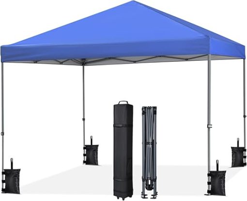 Toyvian Portable Instant 3x3m Canopy Tent Waterproof Sun Protection