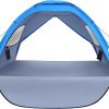 Durable Black Beach Parasol with Adjustable Tilt for Sun Protection 3