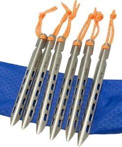 Balacoo Tent Nail Stakes for Hiking Camping Beach Awning Shelter