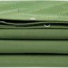 Durable Heavy Duty Grey PVC Tarp Cover with Grommets 2x2m 3