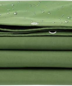 Durable Canvas Tarp for Camping Tent Hammock Ground Cover 2x6m