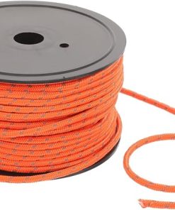 Reflective 5mm Camping Tent Ropes Windproof for Tarp Canopy