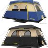 Gorich Portable Beach Tent for 3-6 People with UV Protection and Blanket 4