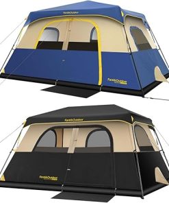 FanttikOutdoor Zeta C6 Pro Max Instant Cabin Tent &Zeta C8 Pro Camping Tent