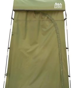 World Famous Sports Privacy Shelter Tent, Green, Waterproof Shell Fabric, Roomy 4′ x 4′ x 7′ Tall, Great for Outdoor Privacy, Toilet, Camp Shower, Changing Room, Storage and More.