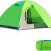 Alpha Camp 3 or 4 Person Lightweight Waterproof Camping Dome Tent 4