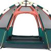 Spacious Pop-Up Camping Tent for 5-8 People Water Resistant Windproof 4