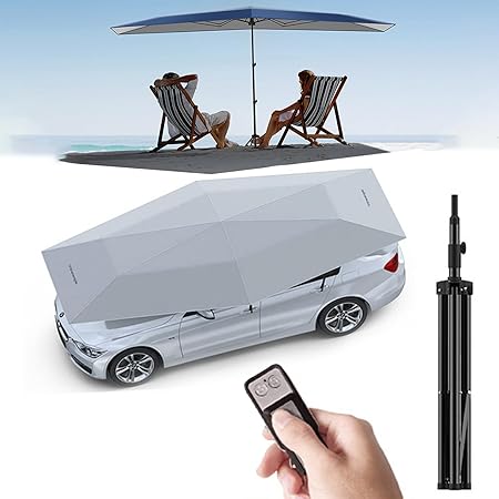 Automatic Car Umbrella Tent with Remote Control and UV Protection 2 Automatic Car Umbrella Tent with Remote Control and UV Protection - Image 2