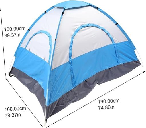Milisten Sun Cabana Tent with Ventilation Mesh Windows and Bag - Image 2