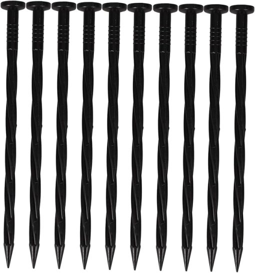 Stable Design Landscape Stakes Easy Installation for Gardens 30pcs - Image 2