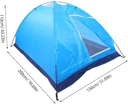 Lightweight Portable Backpacking Tent for Outdoor Activities and Beach 2 Lightweight Portable Backpacking Tent for Outdoor Activities and Beach - Image 2