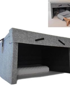 Soundproof Blackout Sleeping Tent with Built-in Speakers and Insulation