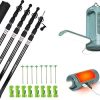8 Strong Ground Stakes for Tent 30cm Carbon Steel Heavy Duty Camp Use 4